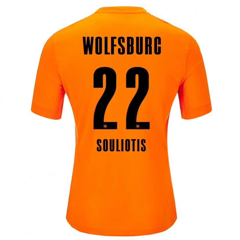 Danxen Herren Spyridon Souliotis #22 Trikot Rot Schwarz Torwarttrikot 2025/26