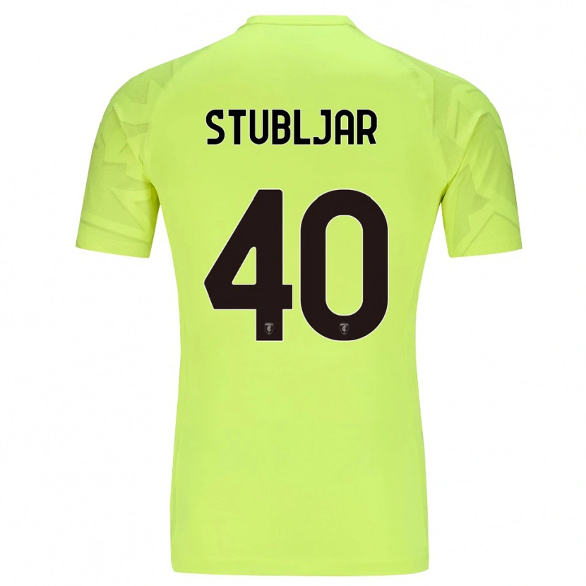 Danxen Herren Lovro Stubljar #40 Trikot Fluoreszierendes Grün Torwarttrikot 2025/26