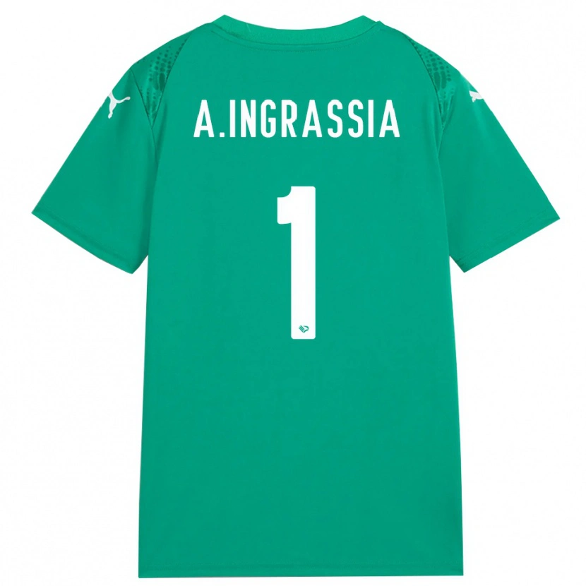 Danxen Herren Antonio Ingrassia #1 Trikot Meeresgrün Weiß Torwarttrikot 2025/26