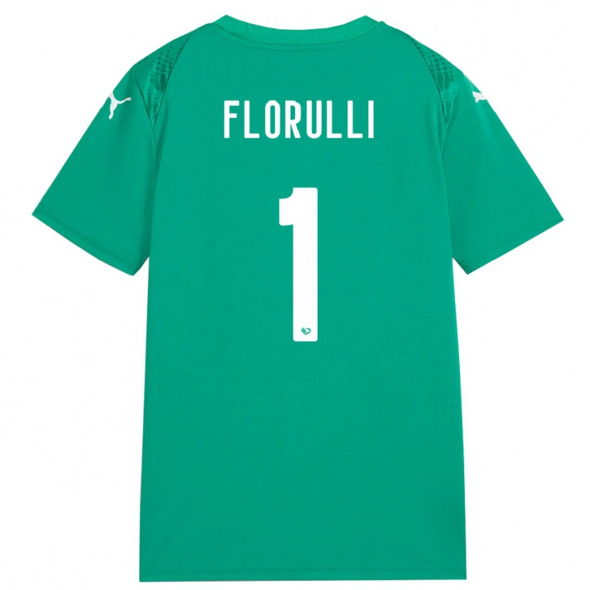 Danxen Herren Gerlando Florulli #1 Trikot Meeresgrün Weiß Torwarttrikot 2025/26