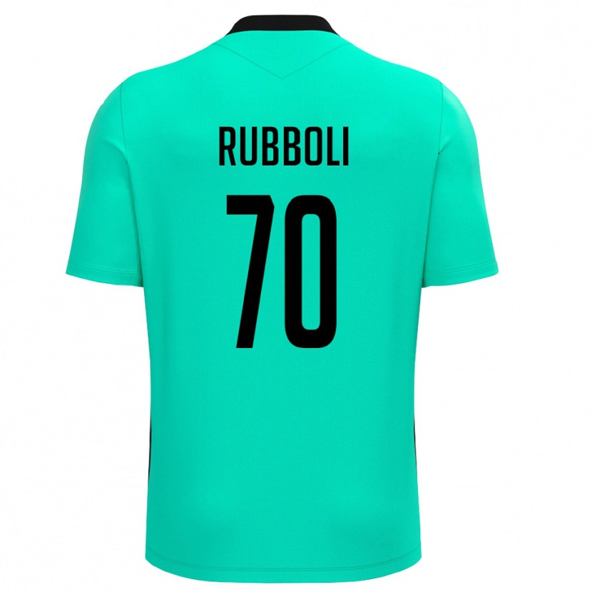 Danxen Herren Lorenzo Rubboli #70 Trikot Türkis Schwarz Torwarttrikot 2025/26