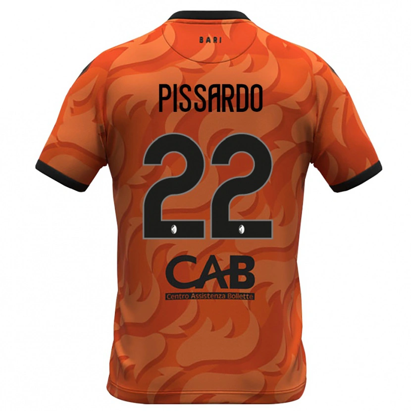Danxen Herren Marco Pissardo #22 Trikot Dunkles Orange Schwarz Torwarttrikot 2025/26