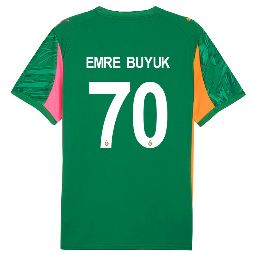 Danxen Herren Enes Emre Büyük #70 Trikot Grün Orange Pink Torwarttrikot 2025/26