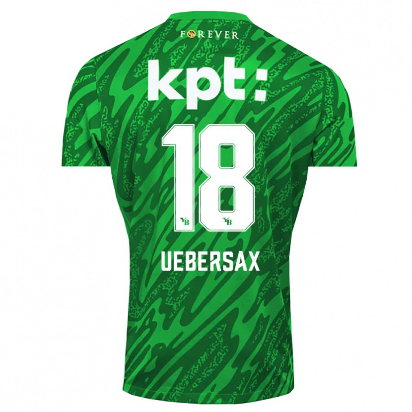 Danxen Herren Jan Uebersax #18 Trikot Grün Weiß Torwarttrikot 2025/26
