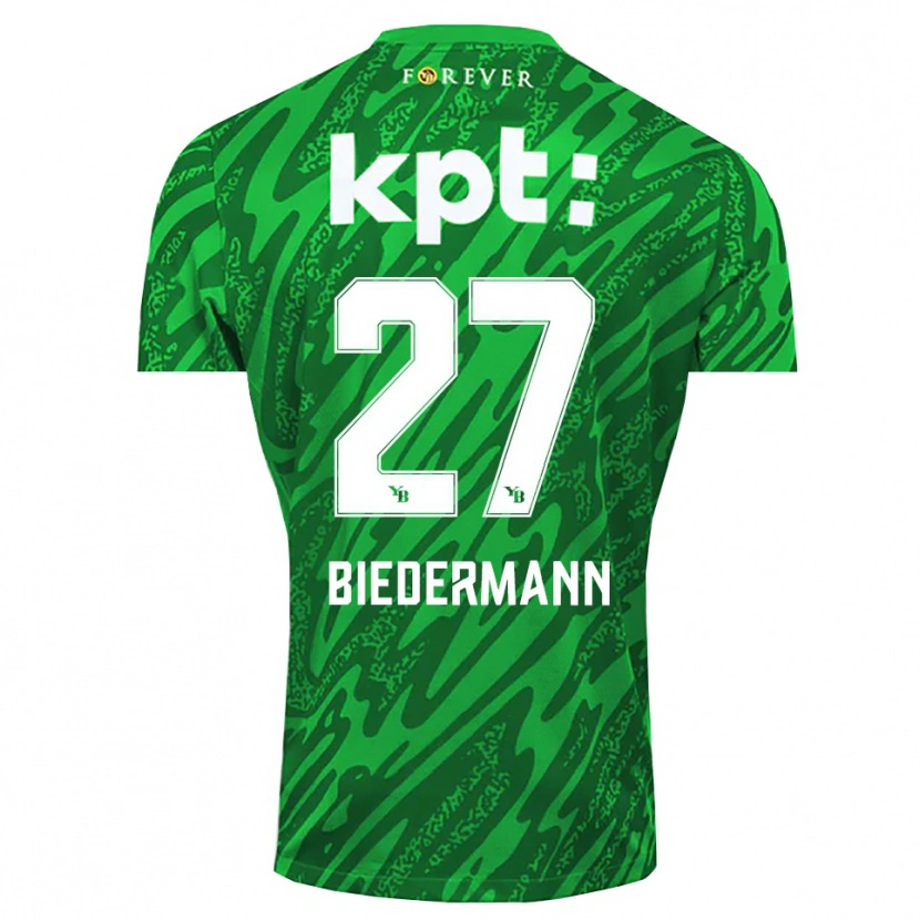 Danxen Herren Tamara Biedermann #27 Trikot Grün Weiß Torwarttrikot 2025/26