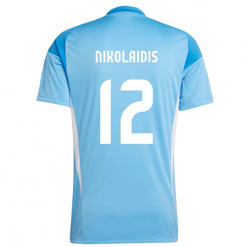 Danxen Herren Georgios Nikolaidis #12 Trikot Tiefblauer Himmel Torwarttrikot 2025/26