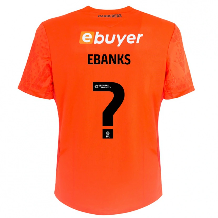 Danxen Herren Eve Ebanks #0 Trikot Orange Schwarz Torwarttrikot 2025/26