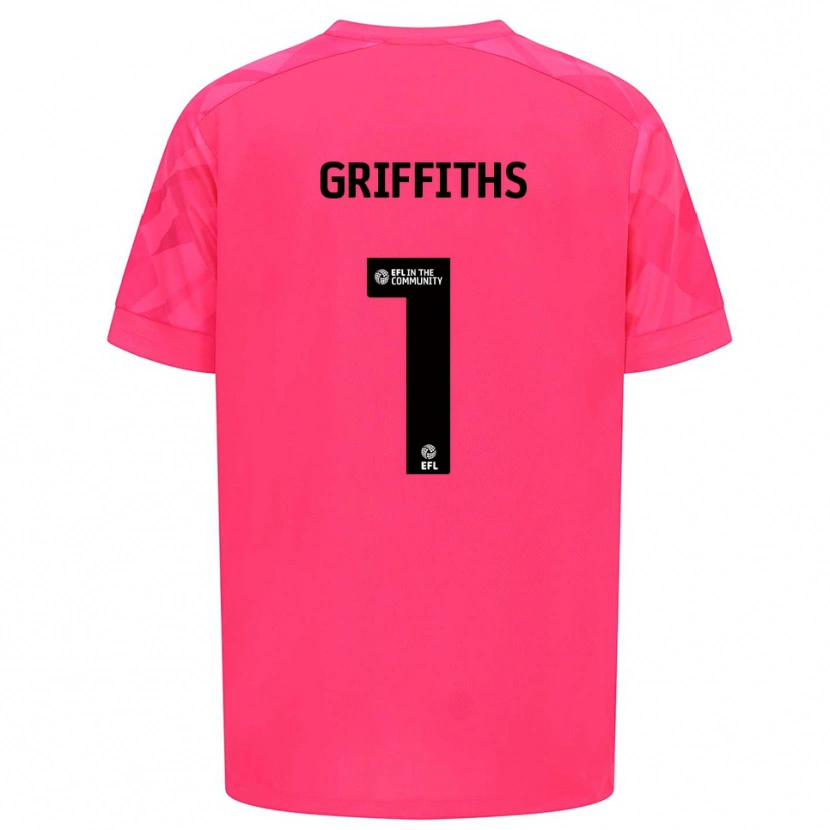 Danxen Herren Ewan Griffiths #1 Trikot Rosenrosa Torwarttrikot 2025/26