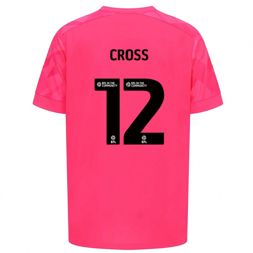 Danxen Herren Alex Cross #12 Trikot Rosenrosa Torwarttrikot 2025/26