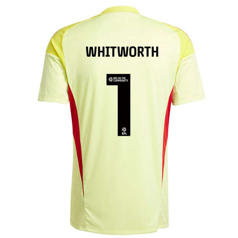 Danxen Herren Joe Whitworth #1 Trikot Hellgelb Torwarttrikot 2025/26
