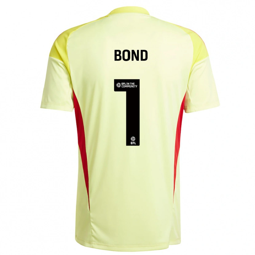 Danxen Herren Abbi Bond #1 Trikot Hellgelb Torwarttrikot 2025/26