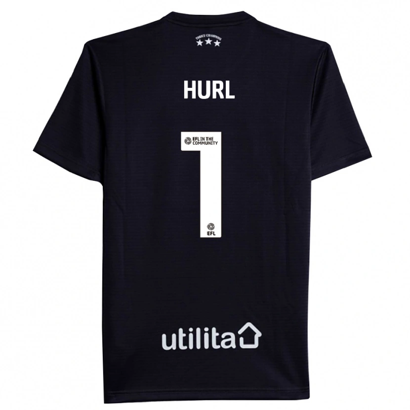 Danxen Herren Francis Hurl #1 Trikot Schwarz Weiß Torwarttrikot 2025/26