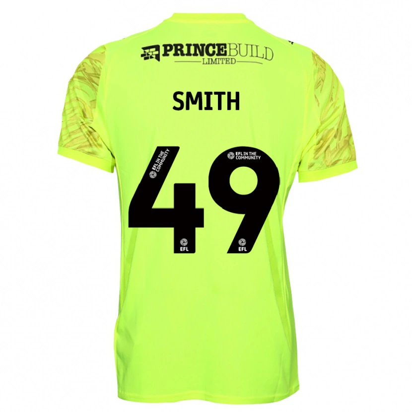 Danxen Herren Bastian Smith #49 Trikot Leuchtendes Grün Schwarz Torwarttrikot 2025/26