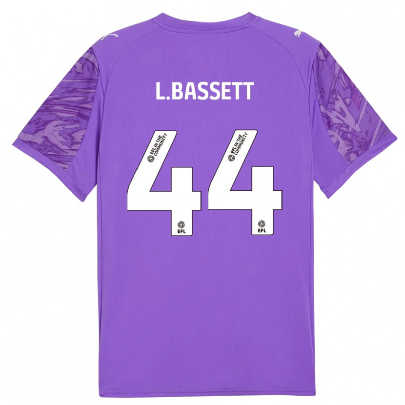 Danxen Herren Louis Bassett #44 Trikot Lila Weiß Torwarttrikot 2025/26