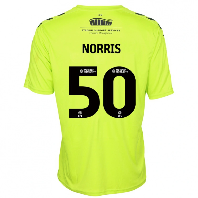 Danxen Herren Will Norris #50 Trikot Leuchtendes Grün Torwarttrikot 2025/26