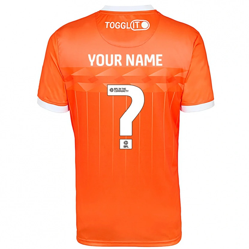 Danxen Herren AFC Wimbledon Orange Weiß Trikot Torwarttrikot 2025/26