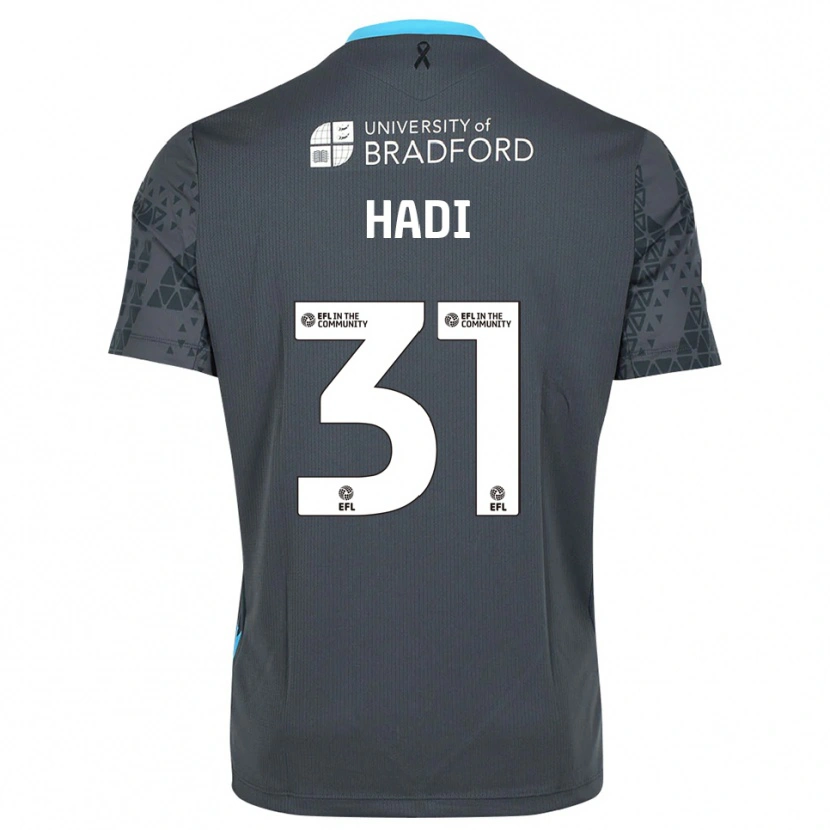 Danxen Herren Zac Hadi #31 Trikot Schwarzgrau Torwarttrikot 2025/26