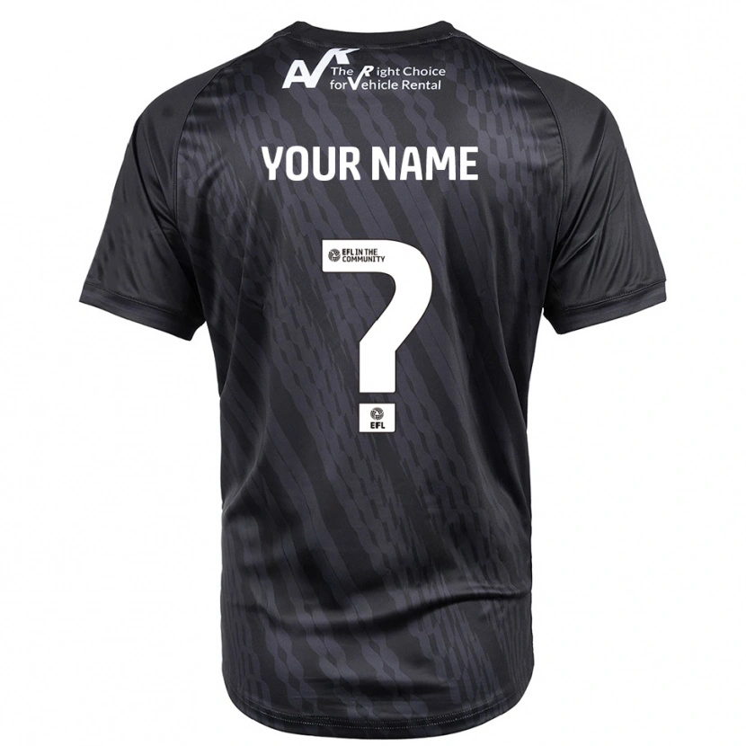 Danxen Herren Shrewsbury Town Schwarz Weiß Trikot Torwarttrikot 2025/26