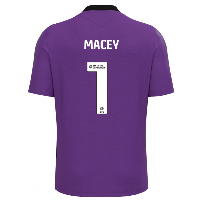 Danxen Herren Matt Macey #1 Trikot Violett Weiß Torwarttrikot 2025/26