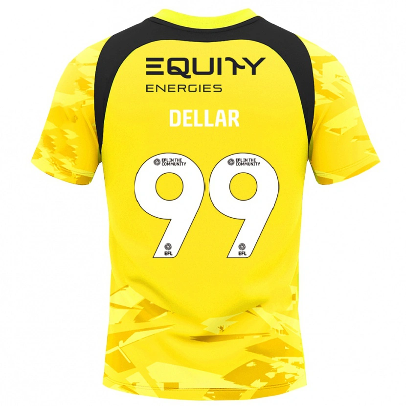 Danxen Herren Megan Dellar #99 Trikot Hellgelb Glack Torwarttrikot 2025/26
