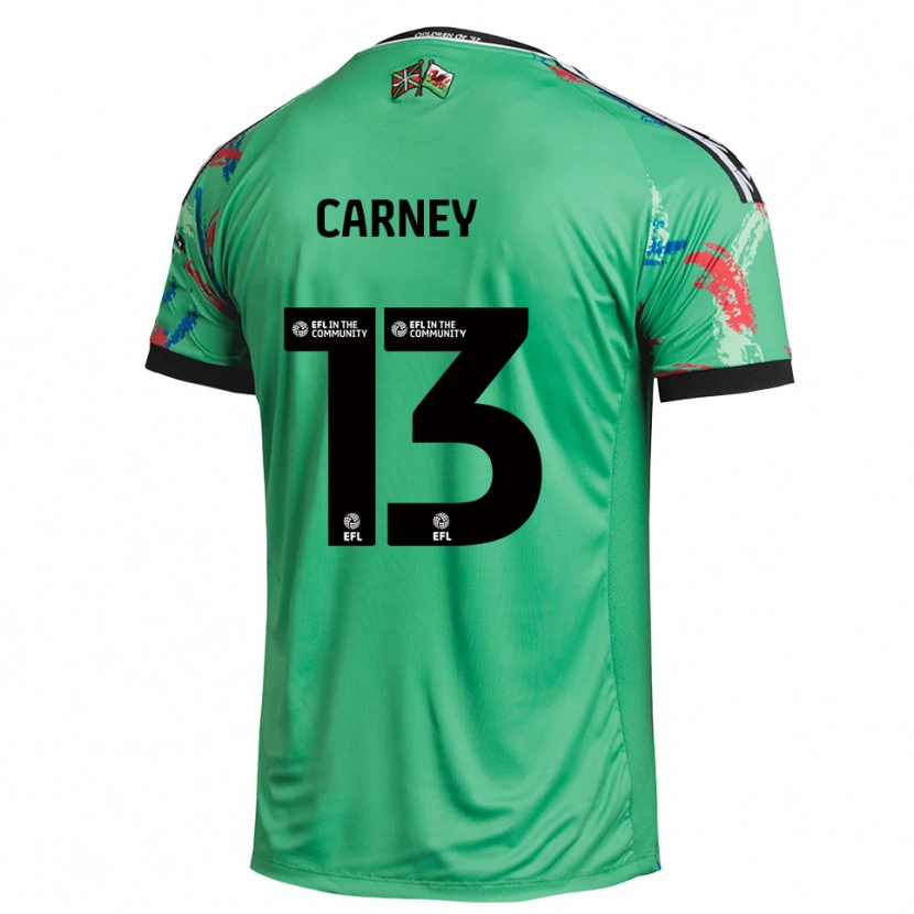 Danxen Herren Jacob Carney #13 Trikot Grün Rot Torwarttrikot 2025/26