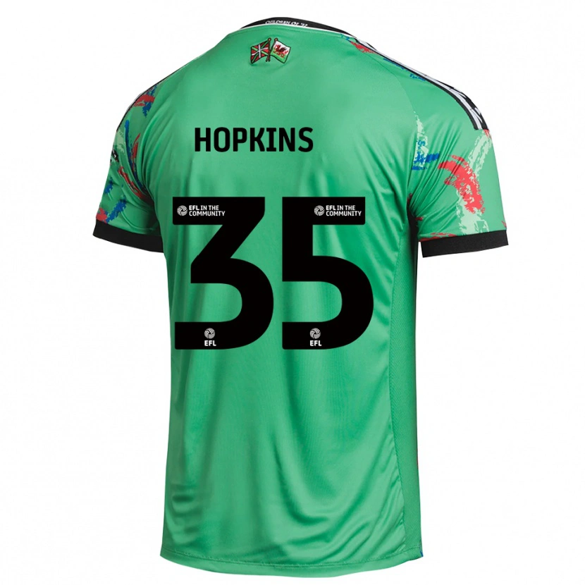 Danxen Herren Bailey Hopkins #35 Trikot Grün Rot Torwarttrikot 2025/26