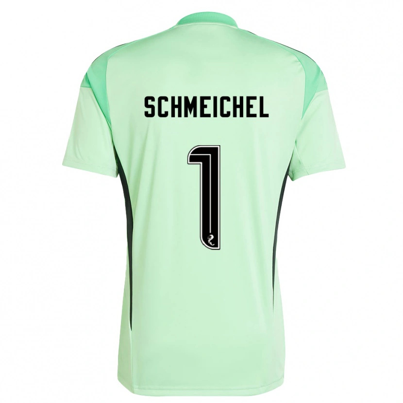 Danxen Herren Kasper Schmeichel #1 Trikot Hellgrün Schwarz Torwarttrikot 2025/26