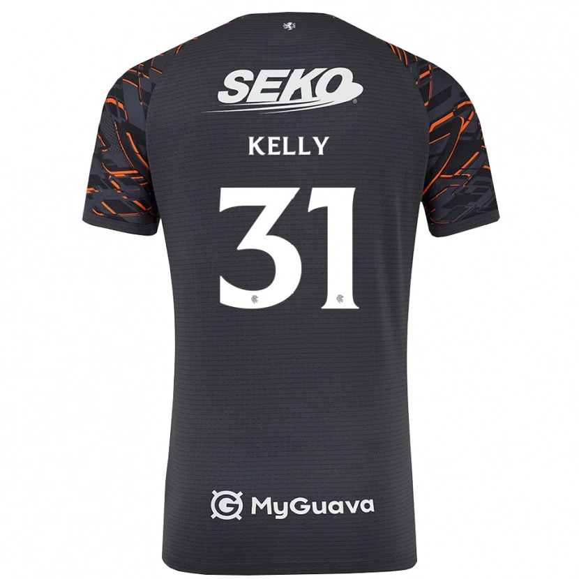 Danxen Herren Liam Kelly #31 Trikot Dunkelgrau Torwarttrikot 2025/26