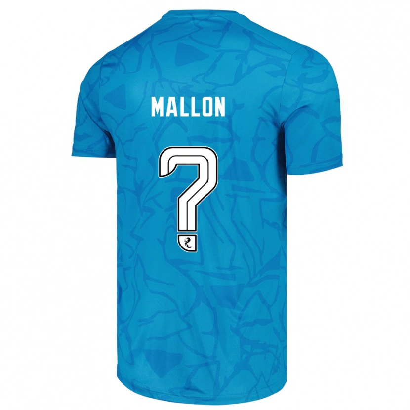 Danxen Herren Ryan Mallon #0 Trikot Blau Weiß Torwarttrikot 2025/26