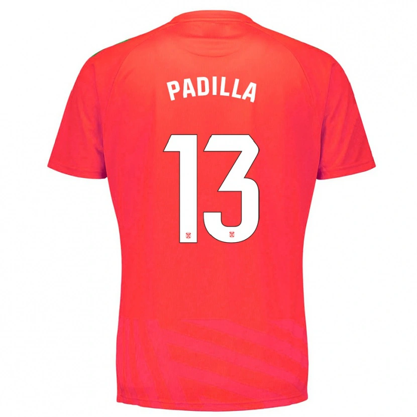 Danxen Herren Alejandro Padilla #13 Trikot Rot Weiß Torwarttrikot 2025/26