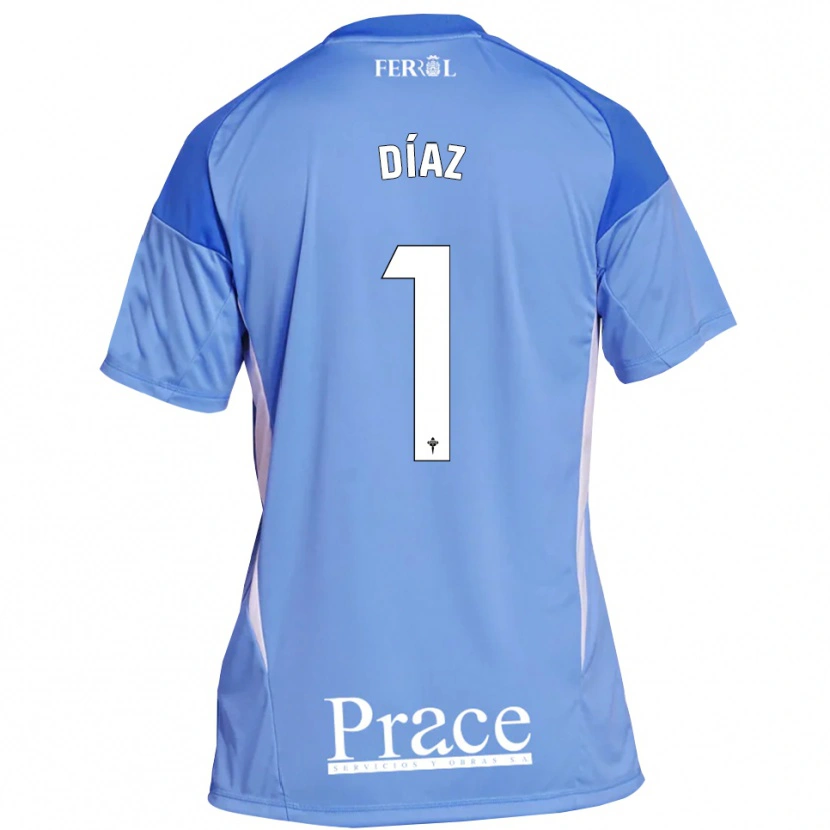 Danxen Herren Lucas Díaz #1 Trikot Hellblau Weiß Torwarttrikot 2025/26
