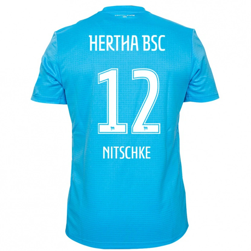 Danxen Herren Til Nitschke #12 Trikot Hellblau Weiß Torwarttrikot 2025/26