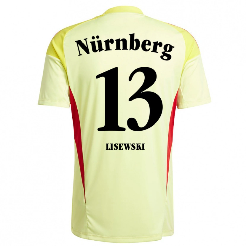 Danxen Herren Robin Lisewski #13 Trikot Gelb Schwarz Torwarttrikot 2025/26