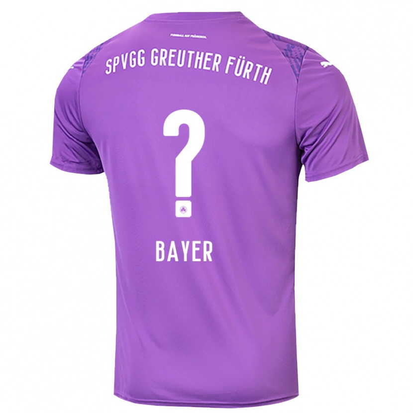 Danxen Herren Lisa Bayer #0 Trikot Lila Weiß Torwarttrikot 2025/26