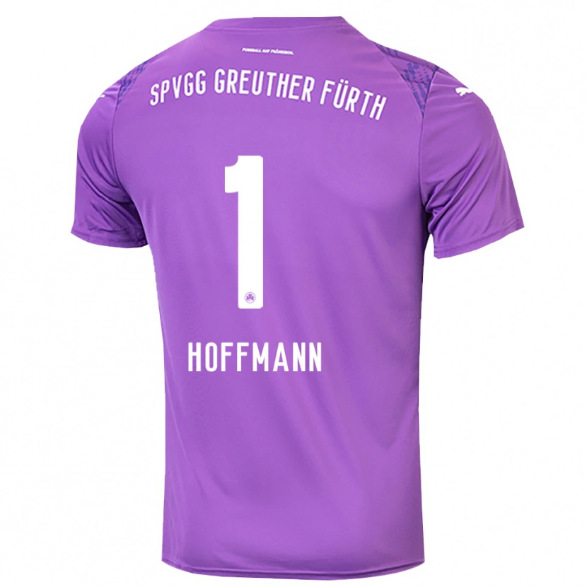 Danxen Herren Simon Hoffmann #1 Trikot Lila Weiß Torwarttrikot 2025/26