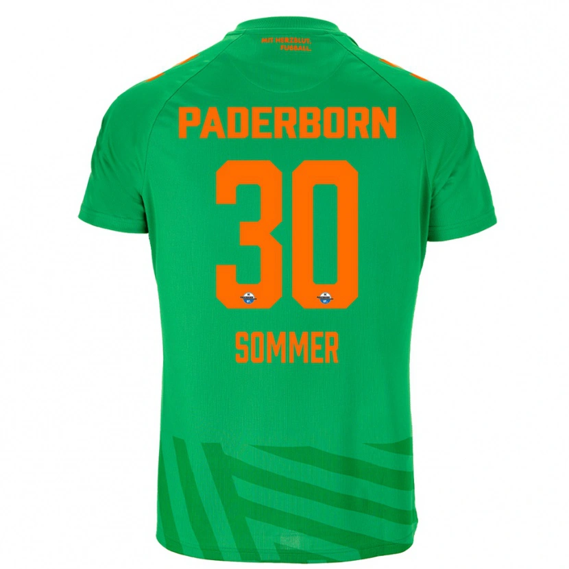 Danxen Herren Konstantin Sommer #30 Trikot Grün Orange Torwarttrikot 2025/26