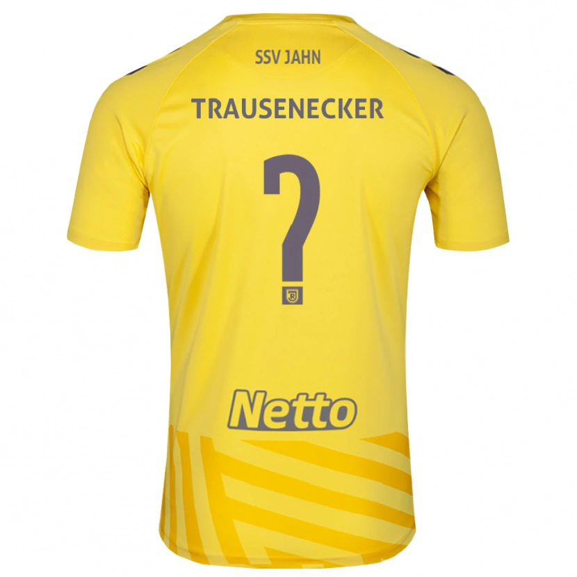 Danxen Herren Bastian Trausenecker #0 Trikot Gelb Grau Torwarttrikot 2025/26