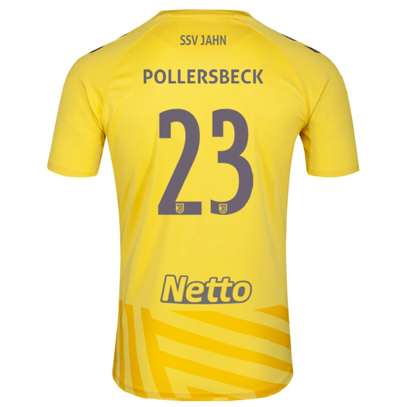 Danxen Herren Julian Pollersbeck #23 Trikot Gelb Grau Torwarttrikot 2025/26