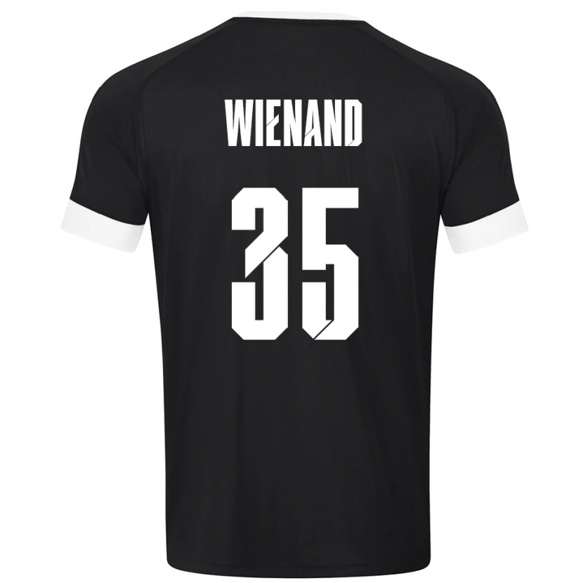 Danxen Herren Felix Wienand #35 Trikot Schwarz Weiß Torwarttrikot 2025/26