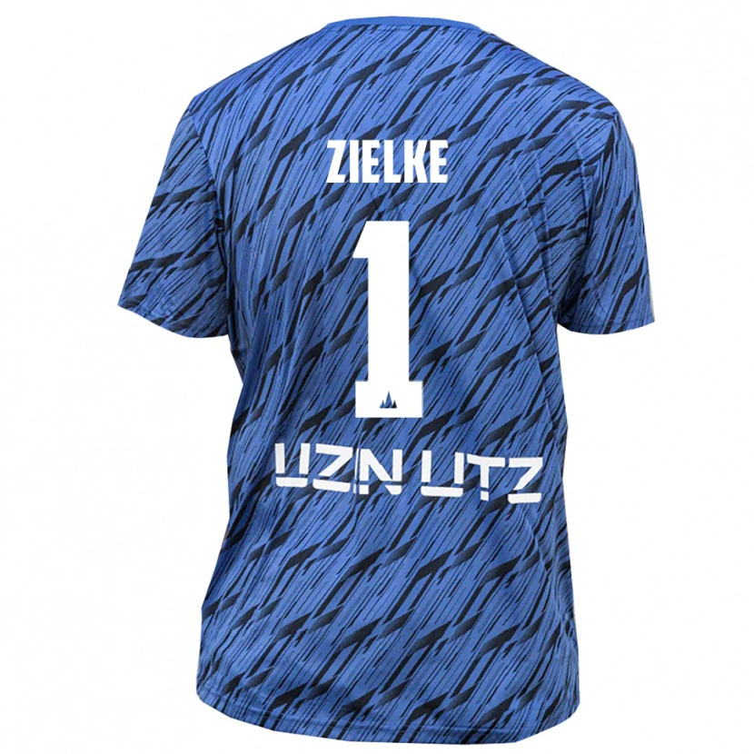 Danxen Herren Paul Zielke #1 Trikot Königsblau Weiß Torwarttrikot 2025/26