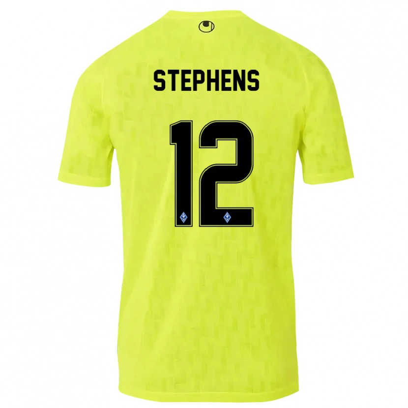 Danxen Herren Kaden Stephens #12 Trikot Gelb Schwarz Torwarttrikot 2025/26