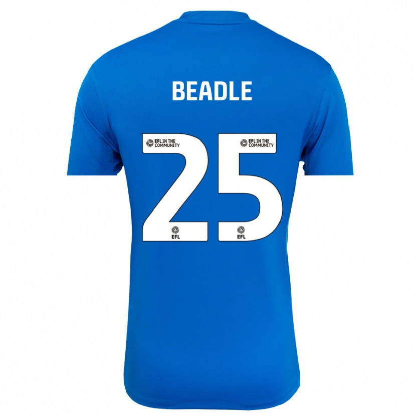 Danxen Herren James Beadle #25 Trikot Blau Weiß Torwarttrikot 2025/26