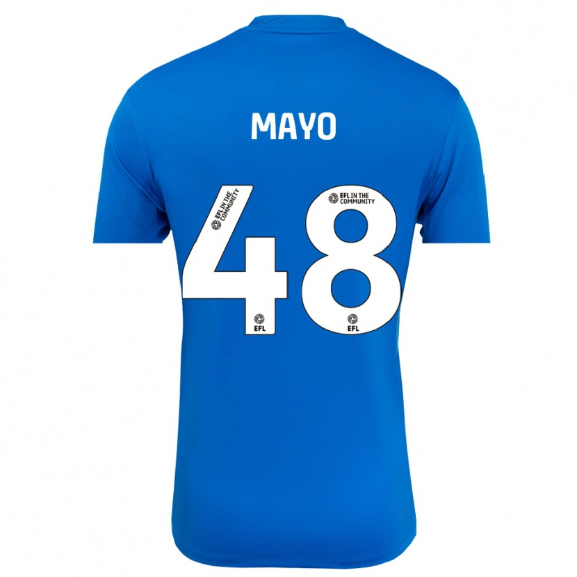 Danxen Herren Bradley Mayo #48 Trikot Blau Weiß Torwarttrikot 2025/26