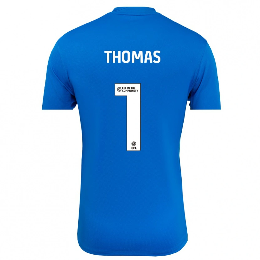 Danxen Herren Lucy Thomas #1 Trikot Blau Weiß Torwarttrikot 2025/26