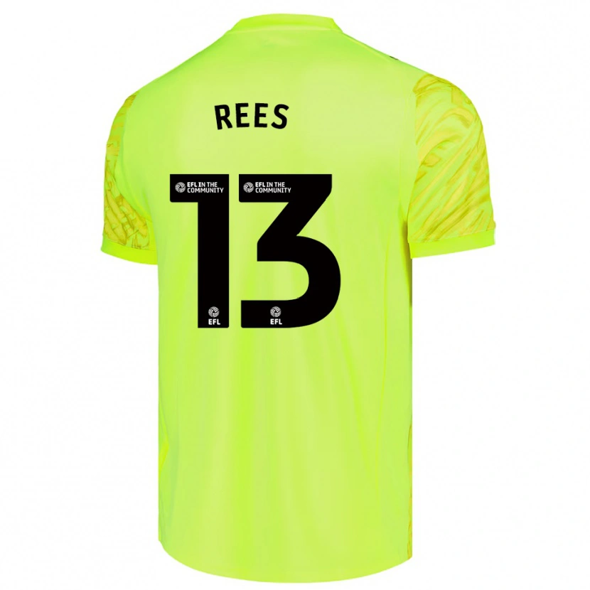 Danxen Herren Harvey Rees #13 Trikot Leuchtgrün Torwarttrikot 2025/26