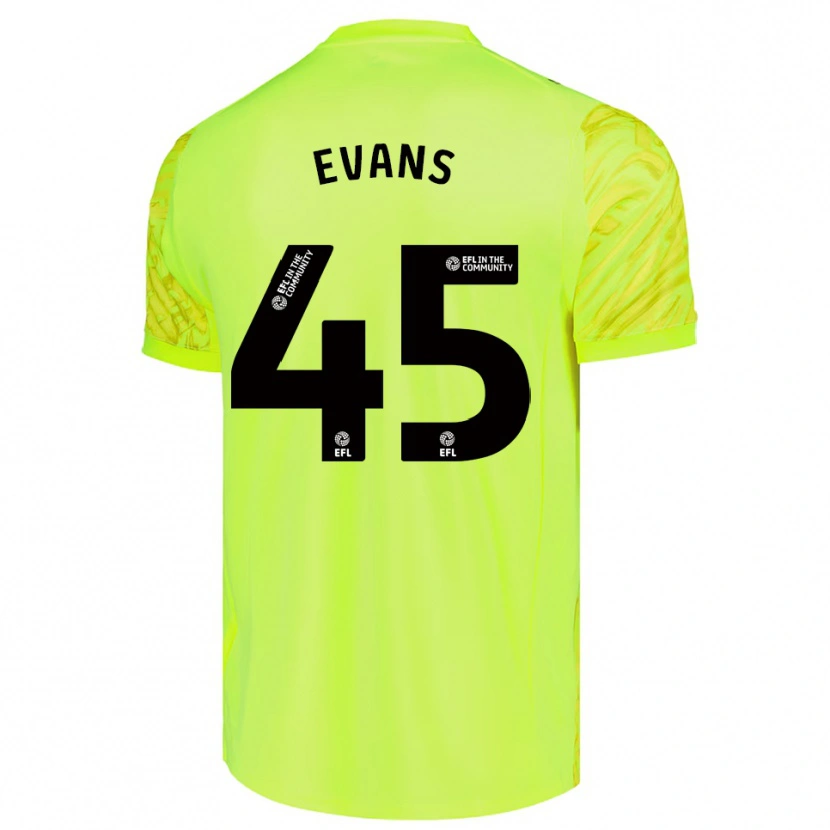 Danxen Herren Harry Evans #45 Trikot Leuchtgrün Torwarttrikot 2025/26