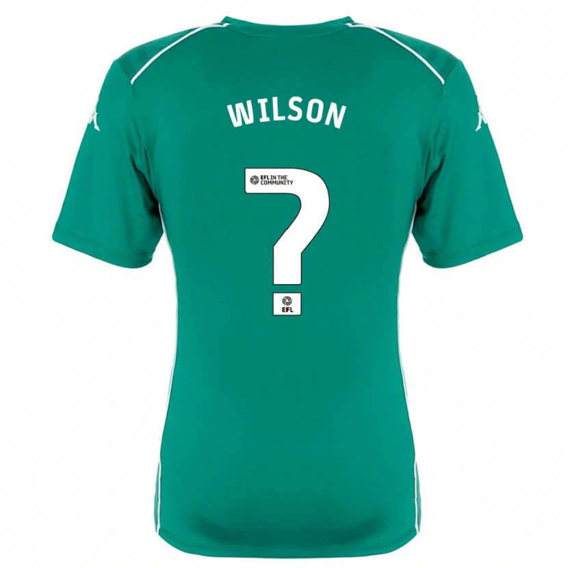 Danxen Herren George Wilson #0 Trikot Grün Weiß Torwarttrikot 2025/26