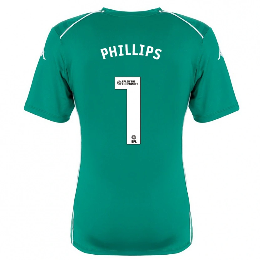 Danxen Herren Dillon Phillips #1 Trikot Grün Weiß Torwarttrikot 2025/26