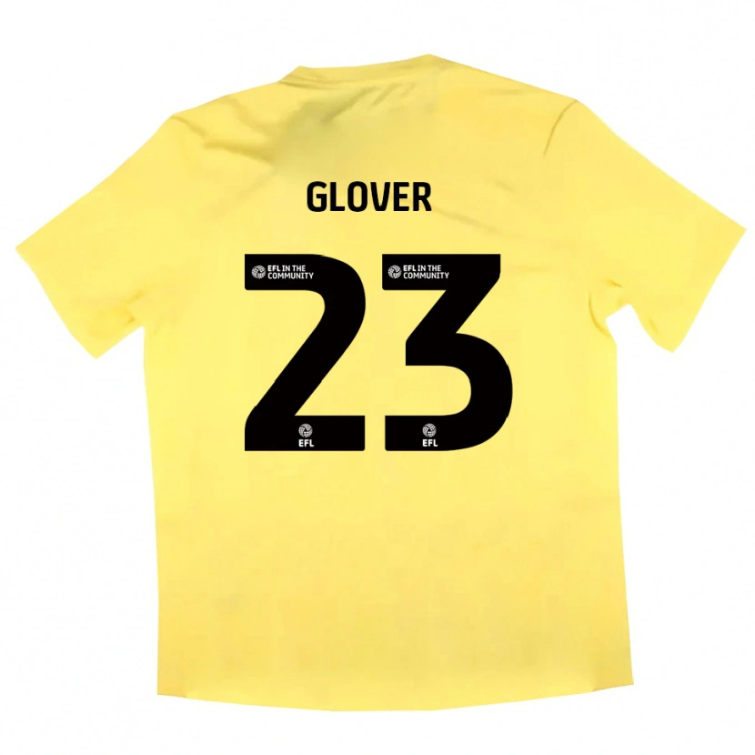 Danxen Herren Tom Glover #23 Trikot Gelb Schwarz Torwarttrikot 2025/26