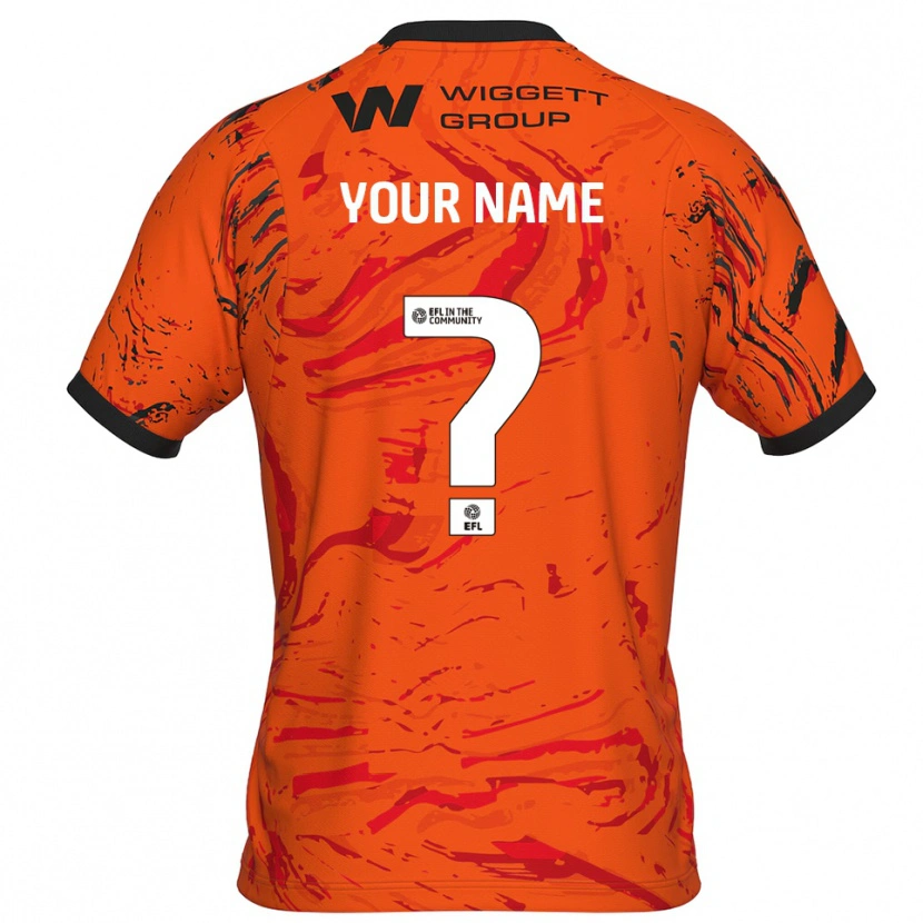 Danxen Herren Millwall FC Orange Schwarz Trikot Torwarttrikot 2025/26